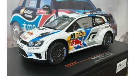 IXO 1/24 - VW POLO R WRC - RED BULL - Nº 1 RALLY CATALUNYA 2