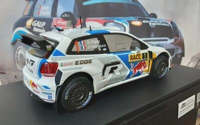 IXO 1/24 - VW POLO R WRC - RED BULL - Nº 1 RALLY CATALUNYA 2