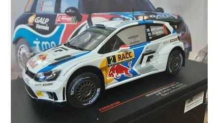 IXO 1/24 - VW POLO R WRC - RED BULL - Nº 2 RALLY CATALUNYA 2