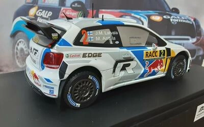IXO 1/24 - VW POLO R WRC - RED BULL - Nº 2 RALLY CATALUNYA 2