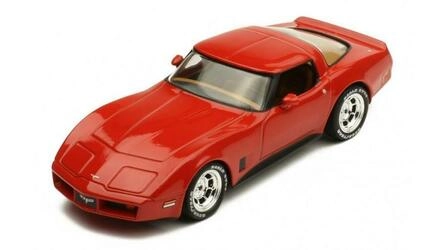 IXO 1/43 - CHEVROLET CORVETTE C3 -1980 - RED