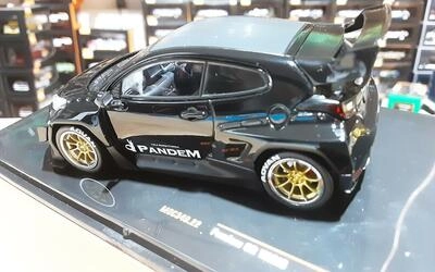 IXO 1/43 - TOYOTA GR YARIS PANDEM RHD - BLACK 