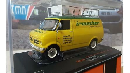 IXO 1/43 - BEDFORD BLITZ - TEAM IRMSCHER RALLY ASSISTANCE - 