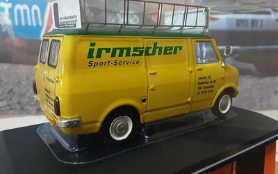 IXO 1/43 - BEDFORD BLITZ - TEAM IRMSCHER RALLY ASSISTANCE - 