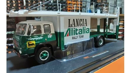 IXO 1/43 - FIAT 673 - RACING TRANSPORTER LANCIA ALITALIA 197