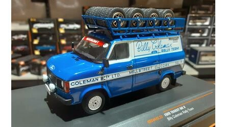 IXO 1/43 - FORD TRANSIT MK II - BILLY COLEMAN RALLY TEAM