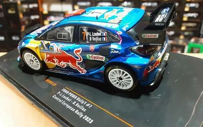 IIXO 1/43 -  FORD PUMA RALLY 1 - Nº 7 RALLY EUROPA CENTRAL 2