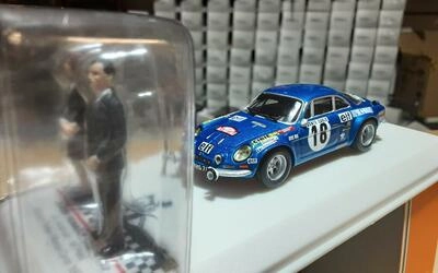 IXO 1/43 - ALPINE RENAULT 1800 S - Nº 18 WINNER RALLY MONTE 