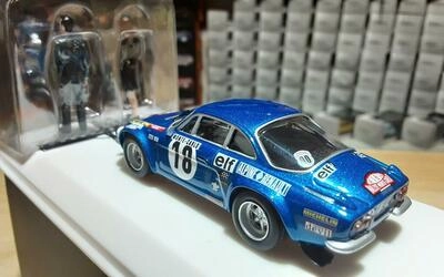 IXO 1/43 - ALPINE RENAULT 1800 S - Nº 18 WINNER RALLY MONTE 