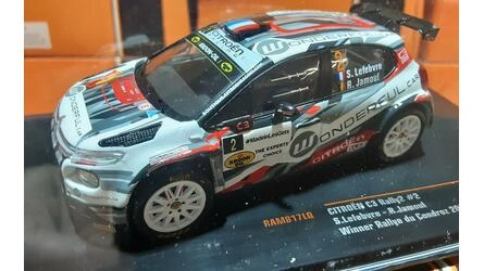 IXO 1/43 - CITROEN C3 RALLY 2 - Nº 2 - WINNER RALLY DU CONDR