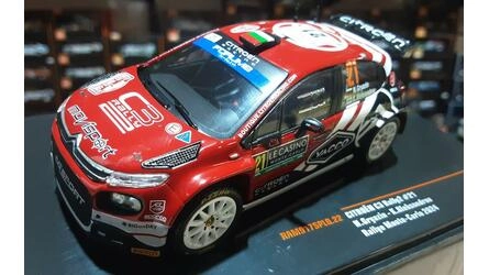 IXO 1/43 - CITROEN C3 RALLY 2 - Nº 21 RALLY MONTE CARLO 2024