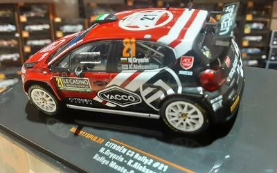 IXO 1/43 - CITROEN C3 RALLY 2 - Nº 21 RALLY MONTE CARLO 2024