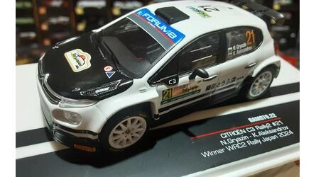 IXO 1/43 - CITROEN C3 RALLY 2 - Nº 21 WINNER WRC2 RALLY JAPA