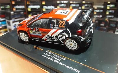 IXO 1/43 - CITROEN  C3 RALLY 2 - Nº 22  WINNER WRC2 RALLY MO