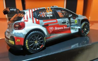 IXO 1/43 - CITROEN C3 RALLY 2 - Nº 24 RALLY MONTE CARLO 2022
