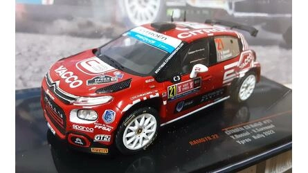 IXO 1/43 - CITROEN C3 RALLY 2 WRC 2 - Nº 21 RALLY 24H YPRES 