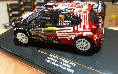 IXO 1/43 - CITROEN C3 RALLY 2 WRC 2 - Nº 22 RALLY MONTE CARL