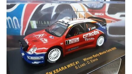 IXO 1/43 - CITROEN XSARA WRC - Nº 1 RALLY MONTE  CARLO 2005