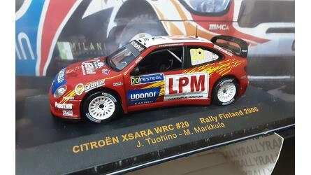 IXO 1/43 - CITROEN XSARA WRC Nº 20 - RALLY FINLAND 2006
