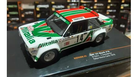 IXO 1/43 - FIAT 131 ABARTH - Nº 14  RALLY MONTE CARLO 1979