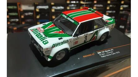 IXO 1/43 - FIAT 131 ABARTH - Nº 3  RALLY MONTE CARLO 1979