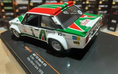 IXO 1/43 - FIAT 131 ABARTH - Nº 3  RALLY MONTE CARLO 1979