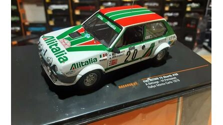 IXO 1/43 -  FIAT RITMO 75 TC ABARTH - Nº 20  RALLY MONTE CAR
