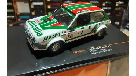 IXO 1/43 -  FIAT RITMO 75 TC ABARTH - Nº 7  RALLY MONTE CARL