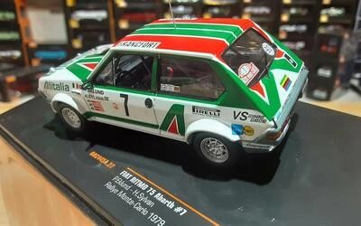 IXO 1/43 -  FIAT RITMO 75 TC ABARTH - Nº 7  RALLY MONTE CARL