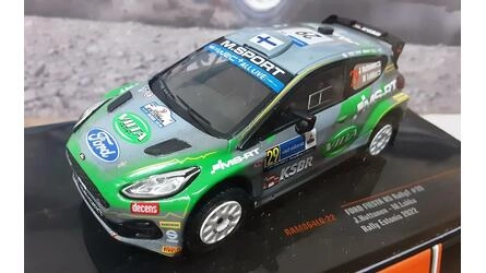 IXO 1/43 - FORD FIESTA R5 RALLY 2 - Nº 29 RALLY ESTONIA 2022