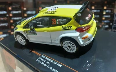 IXO 1/43 -  FORD FIESTA RALLY 2 - Nº 39 RALLY MONTE CARLO 20