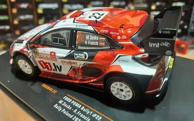 IXO 1/43 -  FORD PUMA RALLY 1 - Nº 22   3º RALLY POLAND 2024