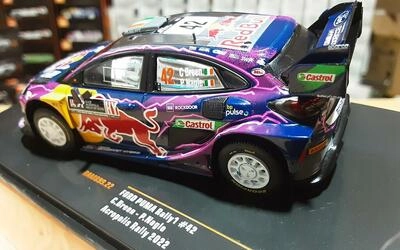 IXO 1/43 - FORD PUMA RALLY 1 - Nº 42 RALLY ACROPOLIS 2022