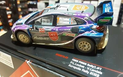 IXO 1/43 - FORD PUMA RALLY 1 - Nº 7 RALLY ACROPOLIS DIRTY VE