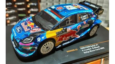 IXO 1/43 - FORD PUMA RALLY 1 - Nº 7 RALLY MONTE CARLO 2023