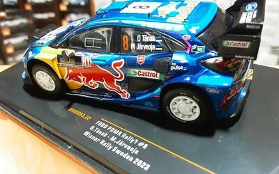 IXO 1/43 - FORD PUMA RALLY 1 - Nº 8 RALLY SWEDEN 2023