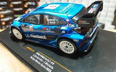 IXO 1/43 - FORD PUMA RALLY 1 - Nº 9 RALLY MONTE CARLO 2023