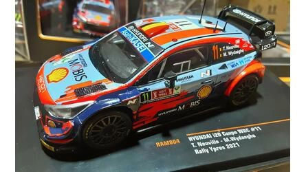 IXO 1/43 - HYNDAI i20 COUPÉ WRC - Nº 11 - RALLY YPRES 2021