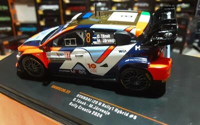 IXO 1/43 - HYUNDAI I20 N RALLY 1 HYBRID WRC - Nº 8 4º RALLY 