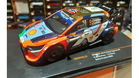 IXO 1/43 - HYUNDAI I20 N RALLY 1 HYBRID WRC - Nº 9  6º RALLY