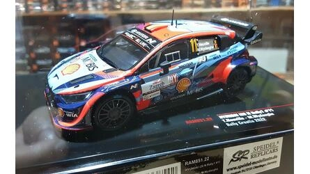 IXO 1/43 - HYUNDAI I20 N RALLY 1 - Nº 11 RALLY CROATIA 2022