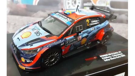 IXO 1/43 - HYUNDAI I20 N RALLY 1 - Nº 2 RALLY MONTE CARLO 2