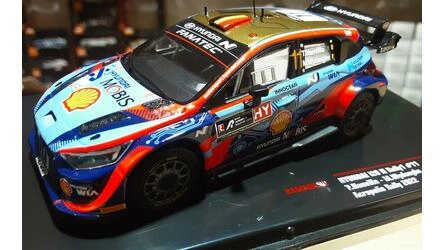 IXO 1/43 - HYUNDAI I20 N RALLY 1 WRC - Nº 11 WINNER RALLY AC