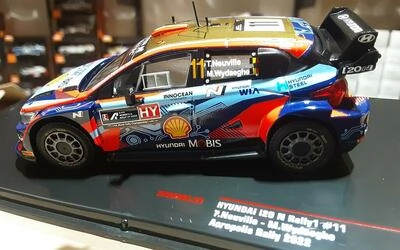 IXO 1/43 - HYUNDAI I20 N RALLY 1 WRC - Nº 11 WINNER RALLY AC