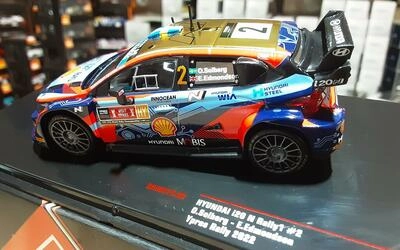 IXO 1/43 - HYUNDAI I20 N RALLY 1 WRC - Nº 2 RALLY YPRES BELG