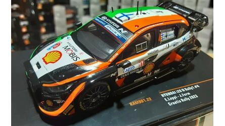 IXO 1/43 - HYUNDAI I20 N RALLY 1 WRC - Nº 4 RALLY CROÁCIA 20