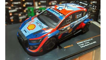 IXO 1/43 - HYUNDAI I20 N RALLY 1 WRC - Nº 4 RALLY MONTE CARL