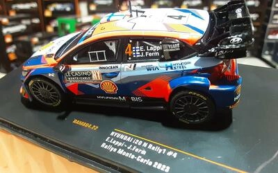 IXO 1/43 - HYUNDAI I20 N RALLY 1 WRC - Nº 4 RALLY MONTE CARL