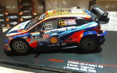IXO 1/43 - HYUNDAI I20 N RALLY 1 WRC - Nº 6 3º RALLY ACROPOL
