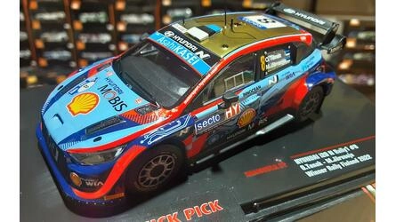 IXO 1/43 - HYUNDAI I20 N RALLY 1 WRC - Nº 8 RALLY FINLAND 2